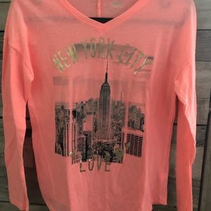 Justice Shirts & Tops - Justice Girls Long Sleeve NYC T-Shirt Justice Shirts & Tops - Justice Girls Long Sleeve NYC T-Shirt